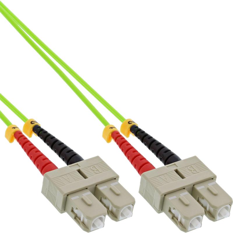 LWL Patchkabel SC/SC OM5 – Multimode Duplex, halogenfrei